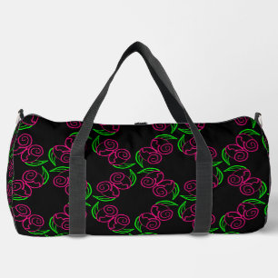 Sac De Sport Motif Rose double rose chaud
