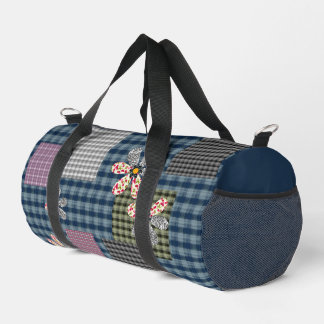 Sac De Sport Motif rustique rétro multicolore en patchwork