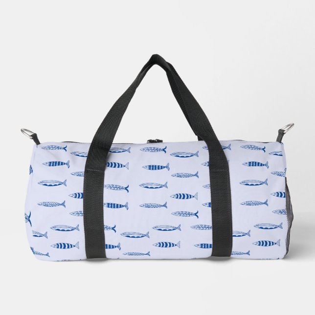 Sac De Sport Motif Sardines (Recto)