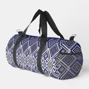 Sac De Sport Motif tribal bleu marine de surface