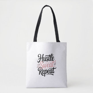 Sac de sport motivant Travailler Suer Recommencer