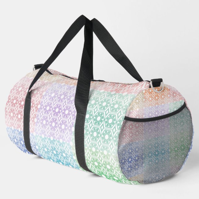 Sac De Sport Multi-Couleurs Grand (Coin droit)