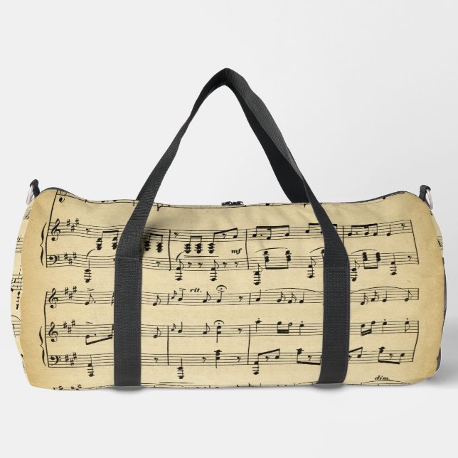 Sac De Sport Musique Antique Sheet (Recto)