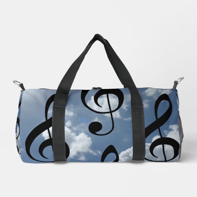 Sac De Sport Musique de clé de sol  (Recto)