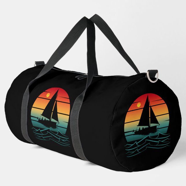Sac De Sport Navigation Vintage (Coin gauche)