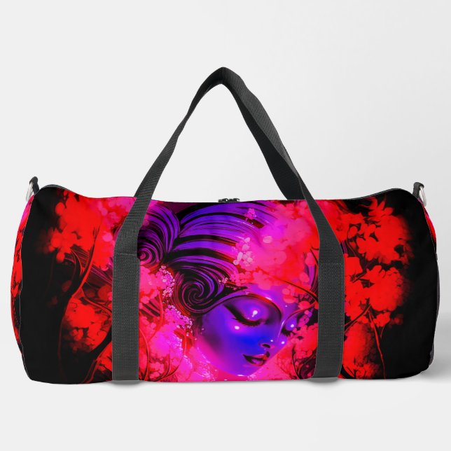 Sac De Sport Neon Goddess in Enchanted Forest (Recto)