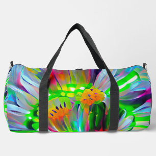 Sac De Sport Nez des marguerites Abstraites aux couleurs vives