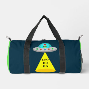 Sac De Sport Noël UFO Ho Ho Soucoupes volantes extraterrestres