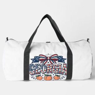 Sac De Sport Nœud de pêche de Géorgie patriotique vintage 4 jui