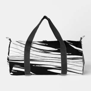 Sac De Sport Noir et Blanc Moderne