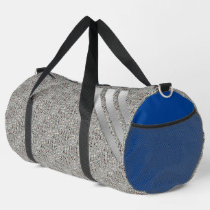 Sac De Sport Noir moderne et blanc