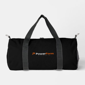 Sac de sport noir PowerForm Athletic Co.