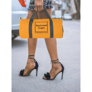 Sac De Sport Nom et logo de l'entreprise sur une petite couleur