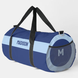 Sac De Sport Nom et monogramme personnalisés
