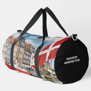 Sac De Sport Nom et texte personnalisés Nyhavn Copenhagen Danem