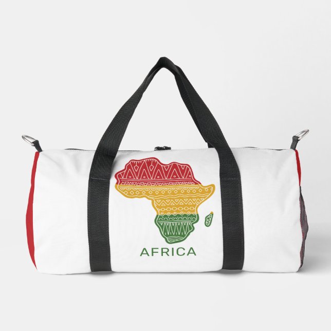 Sac De Sport Nom personnalisé Afrique (Recto)