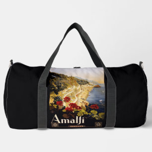 Sac De Sport Nom personnalisé Amalfi Italie Vintage voyage