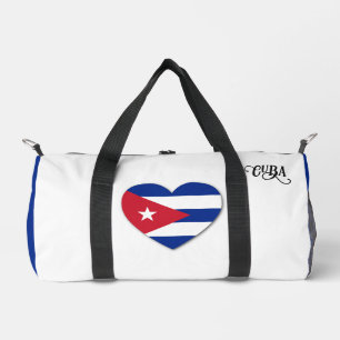 Sac De Sport Nom personnalisé Cuba Love