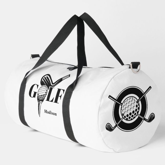 Sac De Sport Nom personnalisé Golf (Coin gauche)