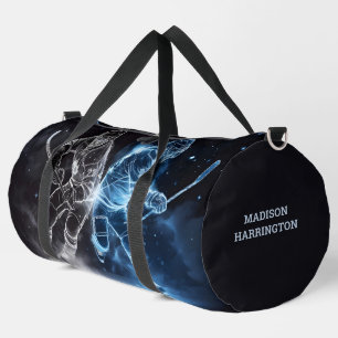Sac De Sport Nom personnalisé Hockey sur glace