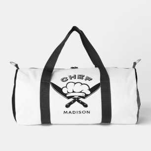 Sac De Sport Nom personnalisé Logo du chef