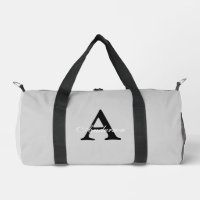 Nom personnalisé Monogram Arrière - plan argent