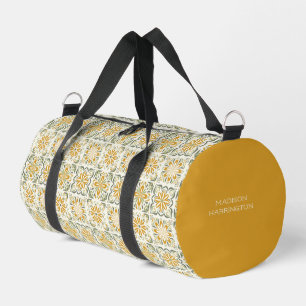 Sac De Sport Nom personnalisé Portugese Titres Motif