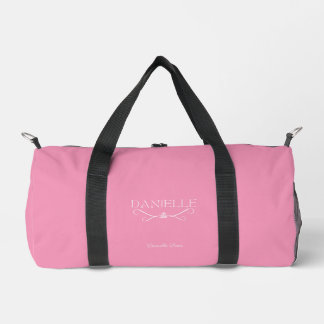 Sac De Sport Nom personnalisé rose pâle "Ballet Everyday"
