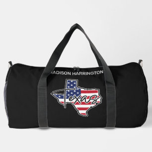 Sac De Sport Nom personnalisé Texas