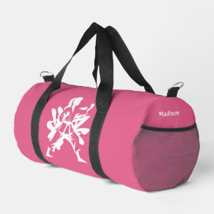 Sac De Sport Nom personnalisé, Texte & Couleur Arts Martiaux