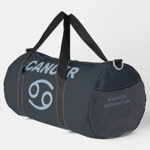 Sac De Sport Nom personnalisé / Texte Zodiaque Signal Cancer
