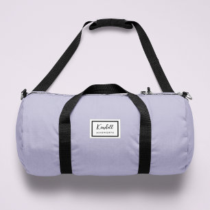 Sac De Sport Nostalgie américaine Classique Simple Minimal Lila