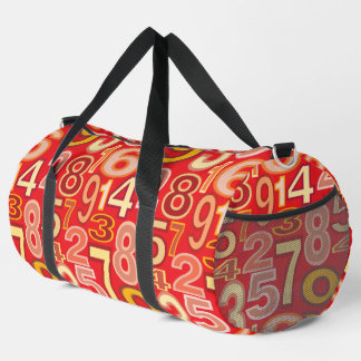 Sac De Sport Number pattern