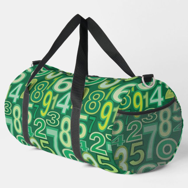 Sac De Sport Number pattern (Coin droit)