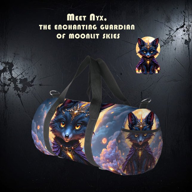 Sac De Sport Nyx – Gardien du Clair de Lune.  (Créateur téléchargé)