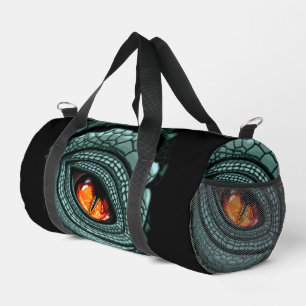 Sac De Sport Œil de prédateur reptile primal