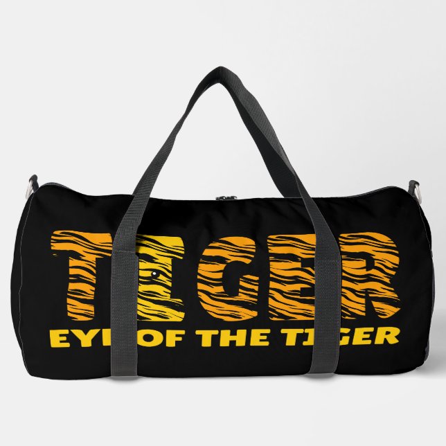Sac De Sport Oeil du tigre (Recto)