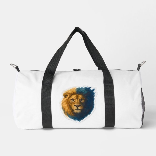 Sac De Sport Oeuvre de Lion - Bicolor (Recto)