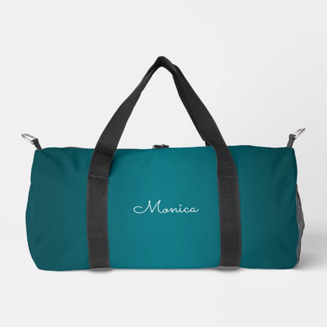 Sac De Sport Ombre Turquoise foncé (Recto)