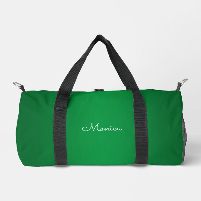 Sac De Sport Ombre Vert (Recto)