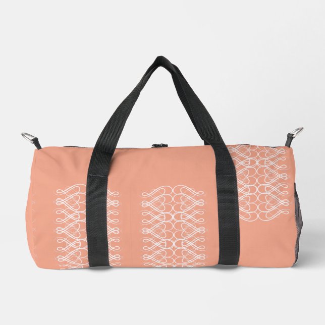 Sac De Sport Orange pâle petit (Recto)