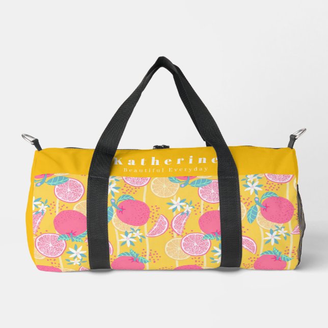 Sac De Sport Orange Summer Mustard (Recto)