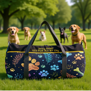 Sac De Sport Organisateur de voyage à impression fantaisiste po