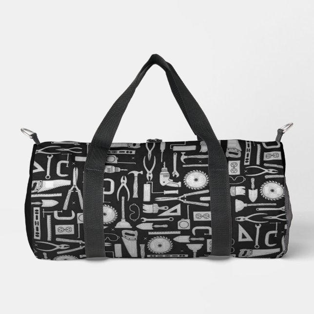 Sac De Sport Outils d'atelier Black & Silver (Recto)