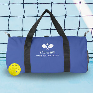 Sac De Sport Pagaies de Pickleball Nom personnalisé Texte perso