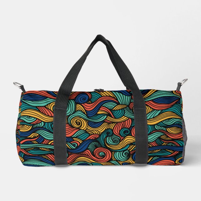 Sac De Sport Paisley haché (Recto)
