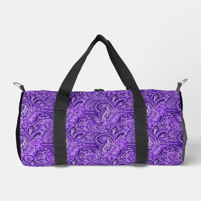 Sac De Sport Paisley violet vibrant (Recto)