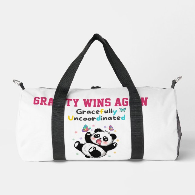 Sac De Sport Panda Mignon Gracieusement Désarçonné (Recto)