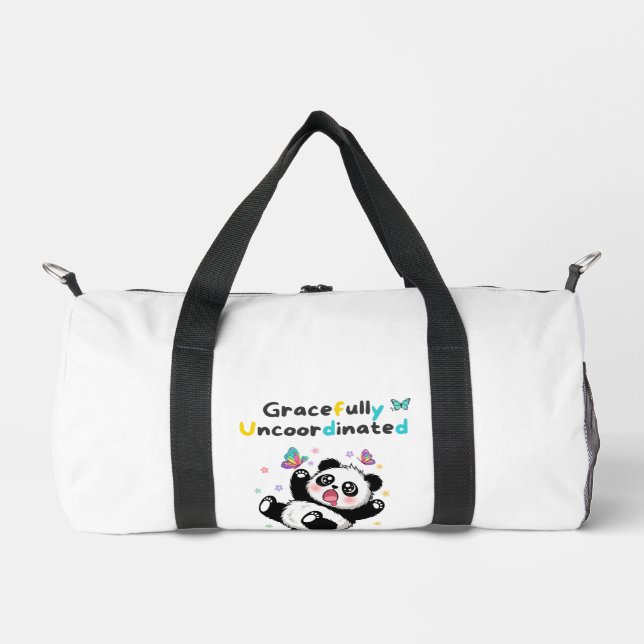 Sac De Sport Panda Mignon Gracieusement Désarçonné (Recto)