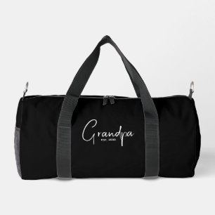 Sac De Sport Papa a Fondé Cadeau Noir